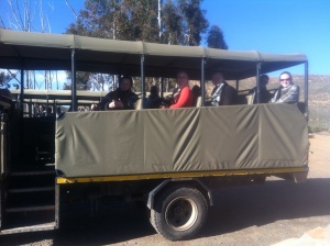 Off on our game drive adventure