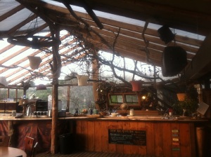 Bar at dining area at Wild Spirit